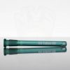 US Tubes 18in Beaker 57 - Ice Ring - 14-18mm Aqua - Aqua White Logo view 7