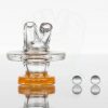 Vigil - Accented Spinner Carb Cap w 2 Terp Pearls - OJ view 1