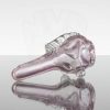 Turtle Time Glass Shell Dry Pipe - Pink Dichro over Pink view 4