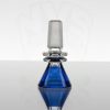 Turtle Time Glass 14mm Slide - Blue Dichro Over Cobalt view 4