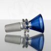 Turtle Time Glass 14mm Slide - Blue Dichro Over Cobalt view 3