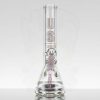 US Tubes 13in 9mm Beaker 59 - Ice Ring - Pink Downstem - Pink Label view 1