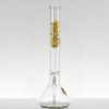ZOB 18in OG Beaker - Yellow Black Shatter view 3