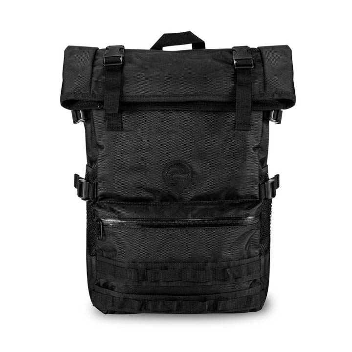 Skunk Rogue Roll Up Backpack - Black