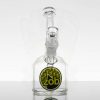 ZOB 75mm Bubbler - Green Black ZOB Circle view 1