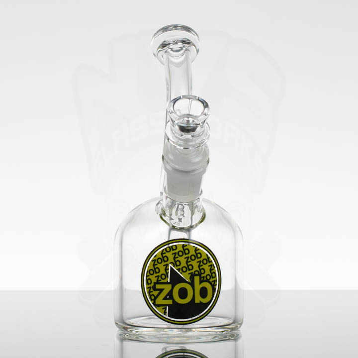 ZOB 75mm Bubbler - Green Black ZOB Circle