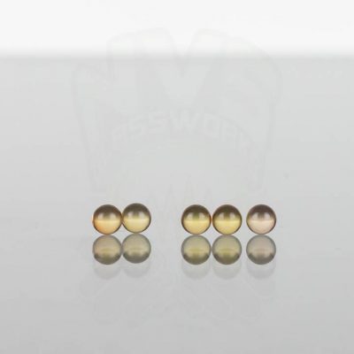 Ruby Pearl Co - Yellow Sapphire Pearls 3mm - 10 pack