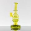 Miner Glassware - Full Color Fab Egg Rig - Lime Drop x Lemon Drop view 4