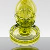 Miner Glassware - Full Color Fab Egg Rig - Lime Drop x Lemon Drop view 6