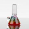 Koji Glass - Worked Slide - 14mm - Pale Purple Rainbow 3 view 2