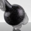 Noble Glass - 12in Black Grey - Glow-in-the-Dark Wrap and Base view 6