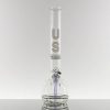 US Tubes - 17in Round Bottom 57 - Ice Ring - Purple DS - Purple Outline Label view 1