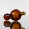 Ashes Glass - Bubble Cap - Trans Brown view 4
