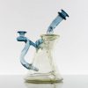 ManChild Glass - Double Spinner Recycler - Nova (UV) & Atomic Stardust (UV) view 4