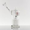 Moltn Glass 80mm Tall 8arm Tree Bubbler - Pink view 3
