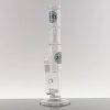 ZOB 15in Stemless 8arm Straight -Blue Green Triangle Circle view 2