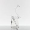 ZOB 75mm Fixed Shower Bubbler - Black White Triangles view 3