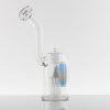 ZOB - Large 8 Arm Bubbler - Blue Yellow Circle view 4