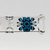 ZOB Mini 4arm Straight - Blue Black Triangles view 6