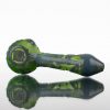 Liberty Glass Color Spoon - Aliens - Green Blue Grey view 5