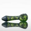 Liberty Glass Color Spoon - Aliens - Green Blue Grey view 2