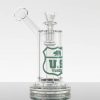 US Tubes Hybrid Bubbler 3-hole - Aqua Shield view 1