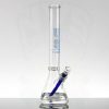 US Tubes 17in 5mm Beaker 2.0 w/ Constriction - White&Blue Outline view 2