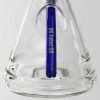 US Tubes 17in 5mm Beaker 2.0 w/ Constriction - White&Blue Outline view 5