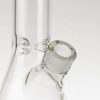 US Tubes 17in 5mm Beaker 2.0 w/ Ice Pinch - WHITE/GREEN Outline view 6