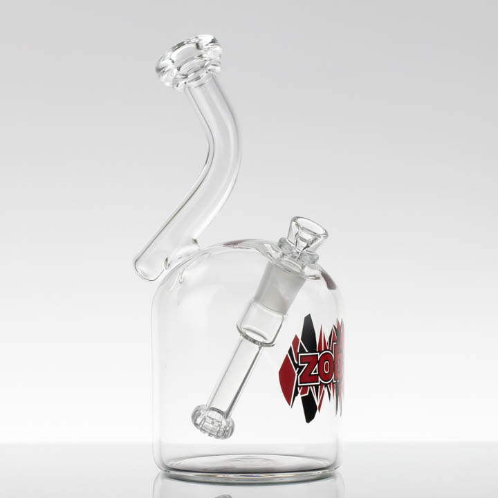 ZOB 110M Fixed Bubbler - Red Black Shatter