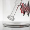 ZOB 110M Fixed Bubbler - Red Black Shatter view 5
