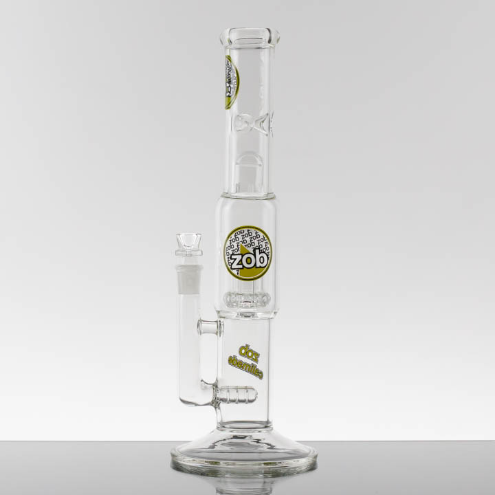 ZOB 15in Stemless UFO Straight - Green Black Circle