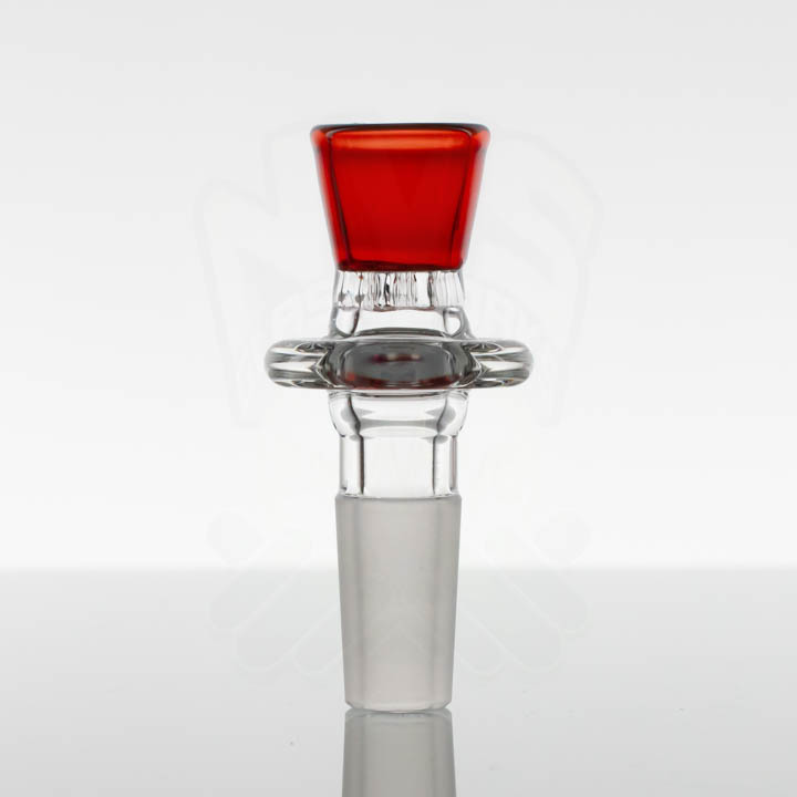 Blazing Blue Honeycomb 14mm Slide - Red
