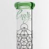 Envy Glass 50x5mm Inline Puck - Green Stardust view 6