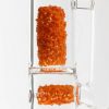 Envy Glass 50x5mm Inline Puck - Orange Crayon view 7