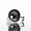 Koji Glass 14mm Single Hole Slide - Black n White view 2