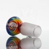 Koji Glass 18mm single hole slide -Rainbow view 1