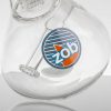 ZOB 18in Fixed to 8arm Tree Beaker - Blue Orange Stripes view 7