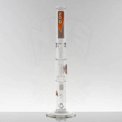 ZOB 20in Stemless UFO - Orange Black Stripes