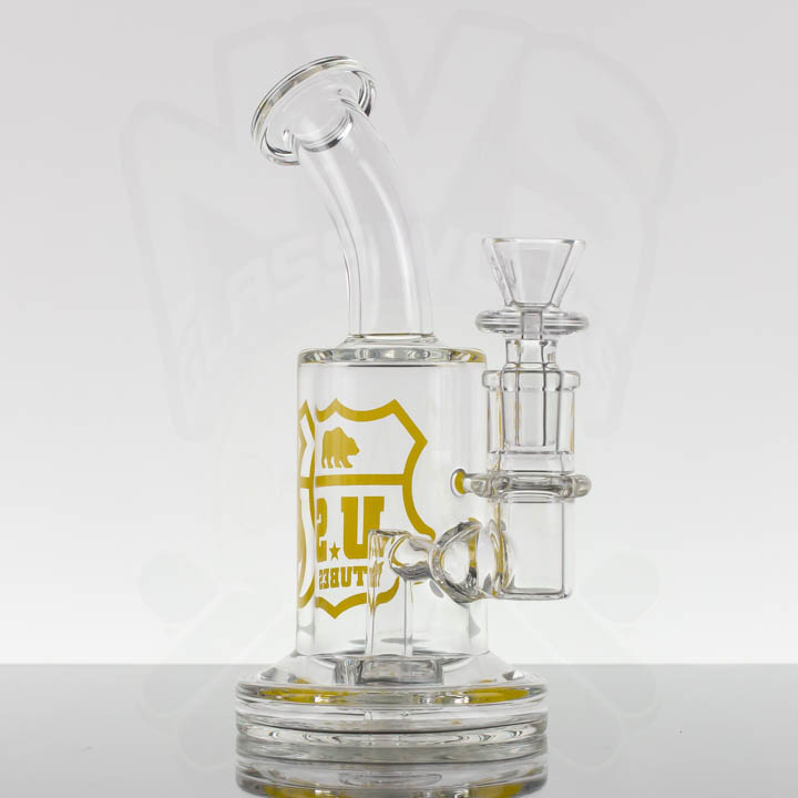 US Tubes Micro Stemless Rig - Yellow Shield