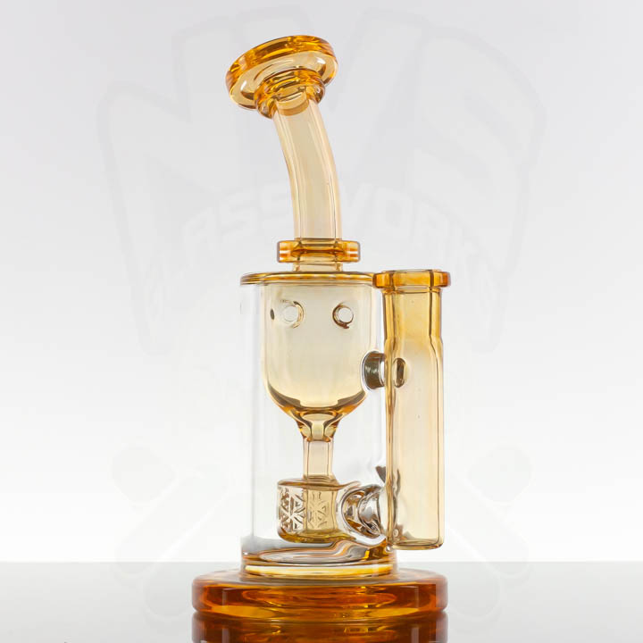 FatBoy Glass 9in Torus - Tangerine