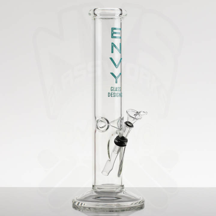 Envy Glass 50mm 12in Grommet Straight - Turquoise Label