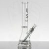 US Tubes - 14in Beaker 55 - Ice Ring - Charcoal view 2