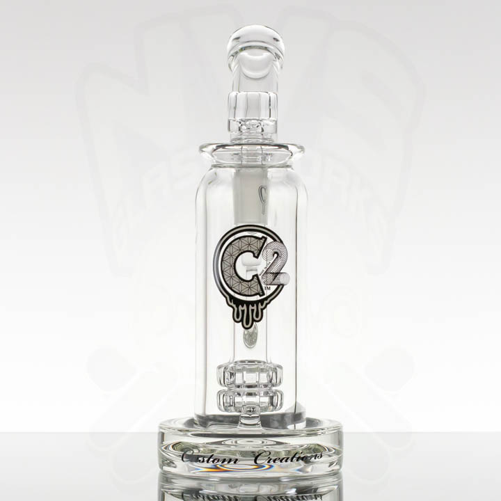 C2 Custom Creations - 50mm Double Showerhead Bub - Flower of Life
