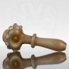 Hardman Art Glass - Evil Eye Spoon - Blue Eye - Sand Speckled Spoon view 4