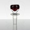 Hitwell - 14mm 50-50 Slide - Red White Speckles view 1