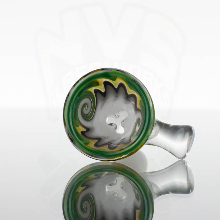 Koji Glass - 14mm Slide - Green Lagoon
