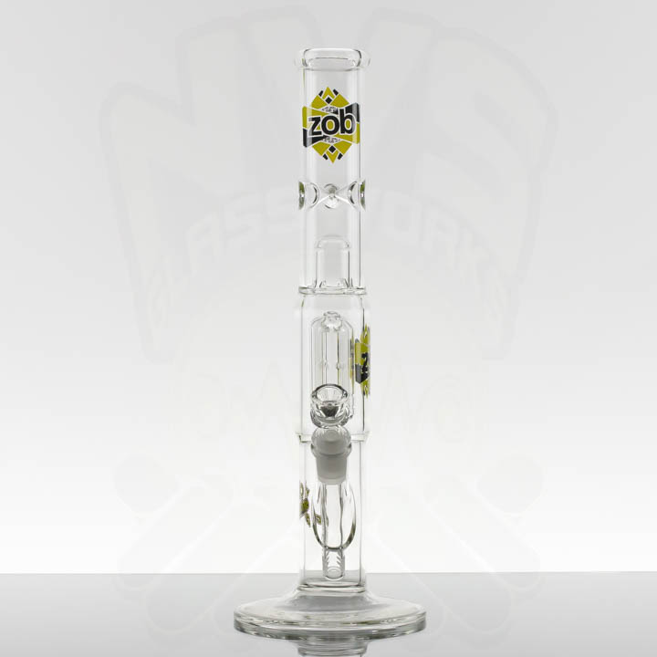 ZOB Mini 4arm Straight - Green Black Polygons