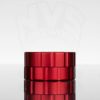 Cali Crusher 1.85" 2pc Red view 4
