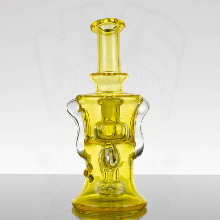 Chubby Glass - 10mm Gill Recycler - Live Resin (CFL - UV)